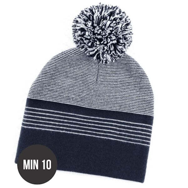 Pom Pom Pull Down Beanies Thumbnail