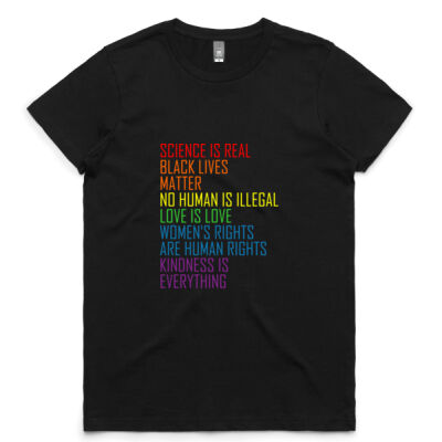 Science is real. Black lives matters - Women's fit Thumbnail