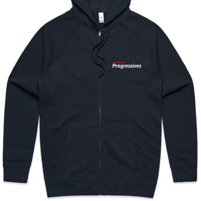 Queensland Progressives zip hoodie Thumbnail