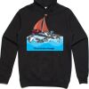 AS Colour Adult Stencil Hoodie Thumbnail