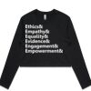 AS Colour Long Sleeve Crop Thumbnail