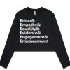 AS Colour Long Sleeve Crop Thumbnail