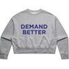 AS Colour Womens Oversized Crew Thumbnail