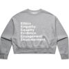 AS Colour Womens Oversized Crew Thumbnail