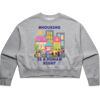 AS Colour Womens Oversized Crew Thumbnail