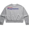 AS Colour Womens Oversized Crew Thumbnail